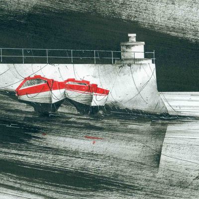 DEUX BARQUES AU CLAIR DE LUNE