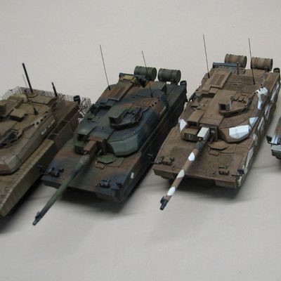 Le Leclerc dans tous ses états (Master Fighter - 1/48 - par Robert B.)