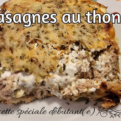 Lasagnes au thon 
