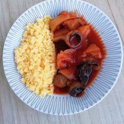 Couscous de polenta sans gluten 