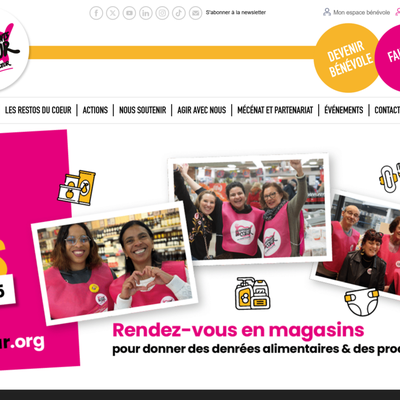 Le grand week-end des Restos du Cœur et Les Enfoirés