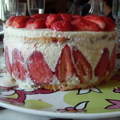 le fraisier de l'Elysée