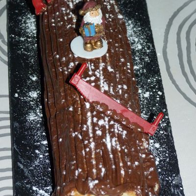 Bûche de Noël au Nutella