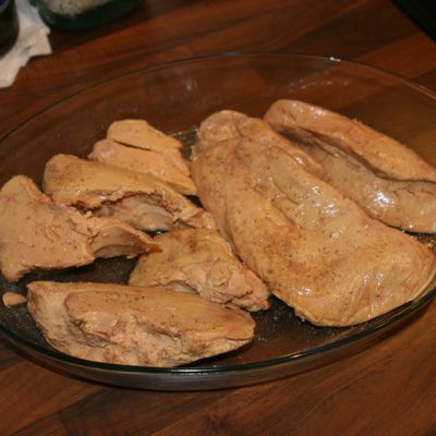 Foie-gras à l'alsacienne