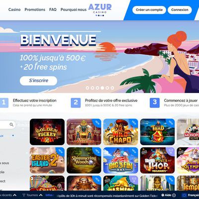 Azur Casino, le top casino en ligne en France en 2025 pour les joueurs sur iPhone
