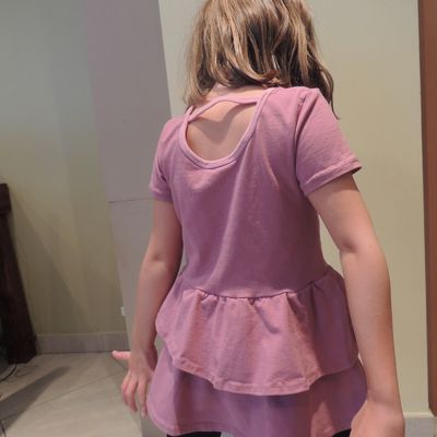 Lionella ou la petite tunique en jersey trop mignonne