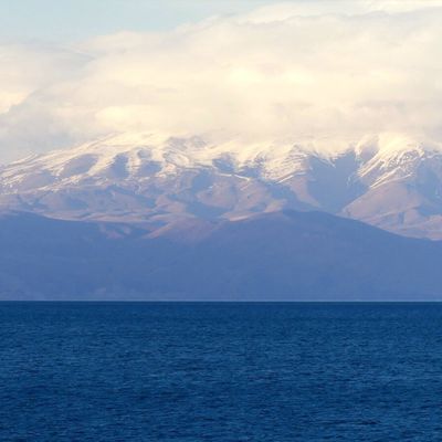 Turquie : le lac de Van.