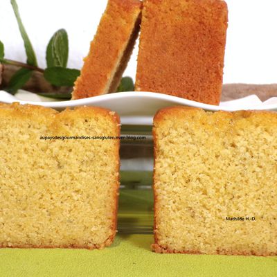 Cake façon Mojito d'après Flavie Millet-Joannon (sans gluten et sans lactose)