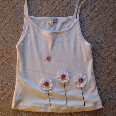 Tee-shirt Trois fleurs