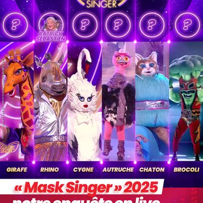 « Mask Singer » 2025 : notre enquête en live sur les personnages ! #MaskSinger