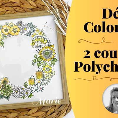 TUTO Coloriage défi 2 couleurs