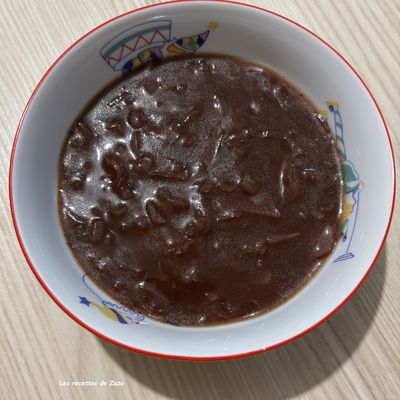 Sauce échalotes et vin rouge